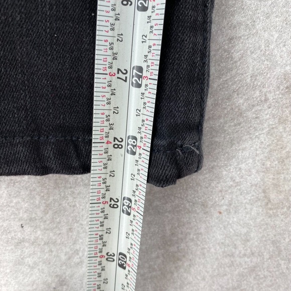 NWT M Jeans by Maurices Jeans Womens MEDIUM Short‎ High Rise Skinny Black Denim - Picture 13 of 14